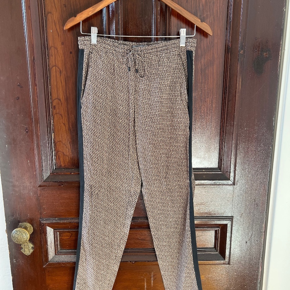 Vince pattern silk pants